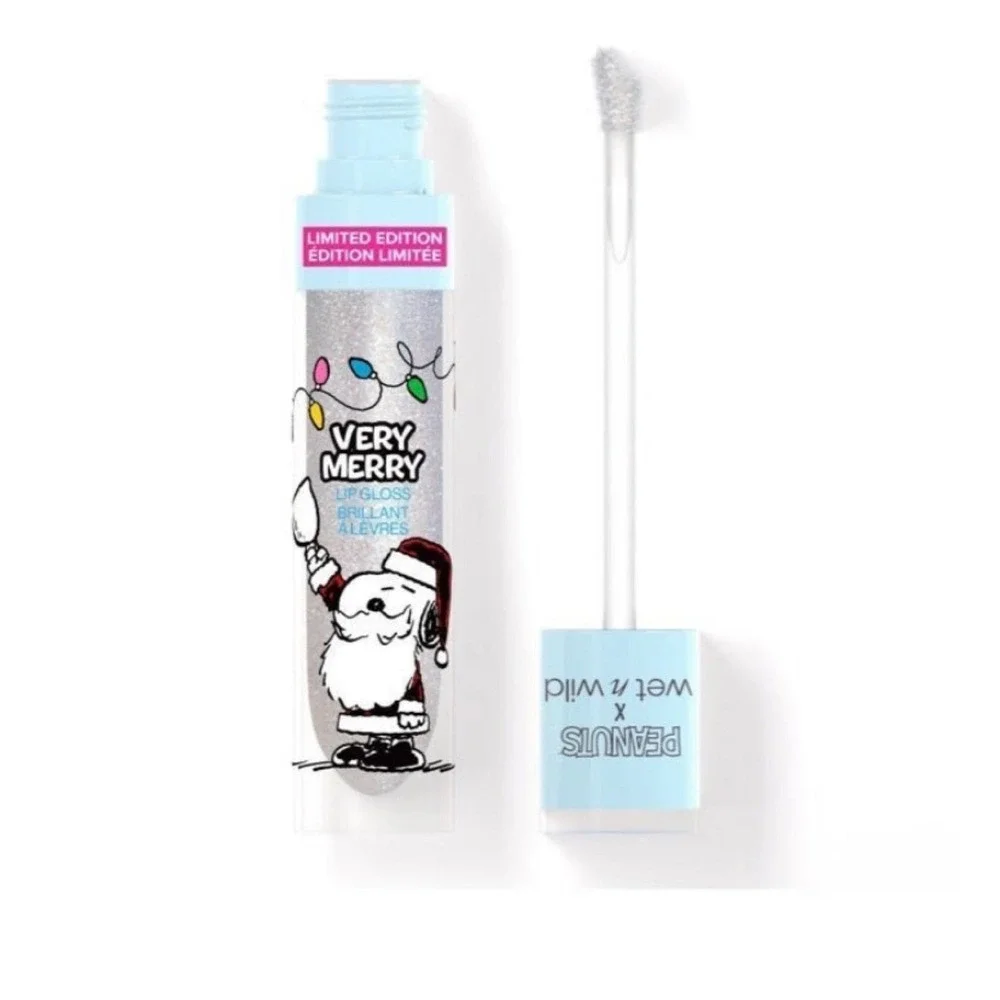 Brand new snoopy limited edition very merry‎ Christmas pageant lipgloss